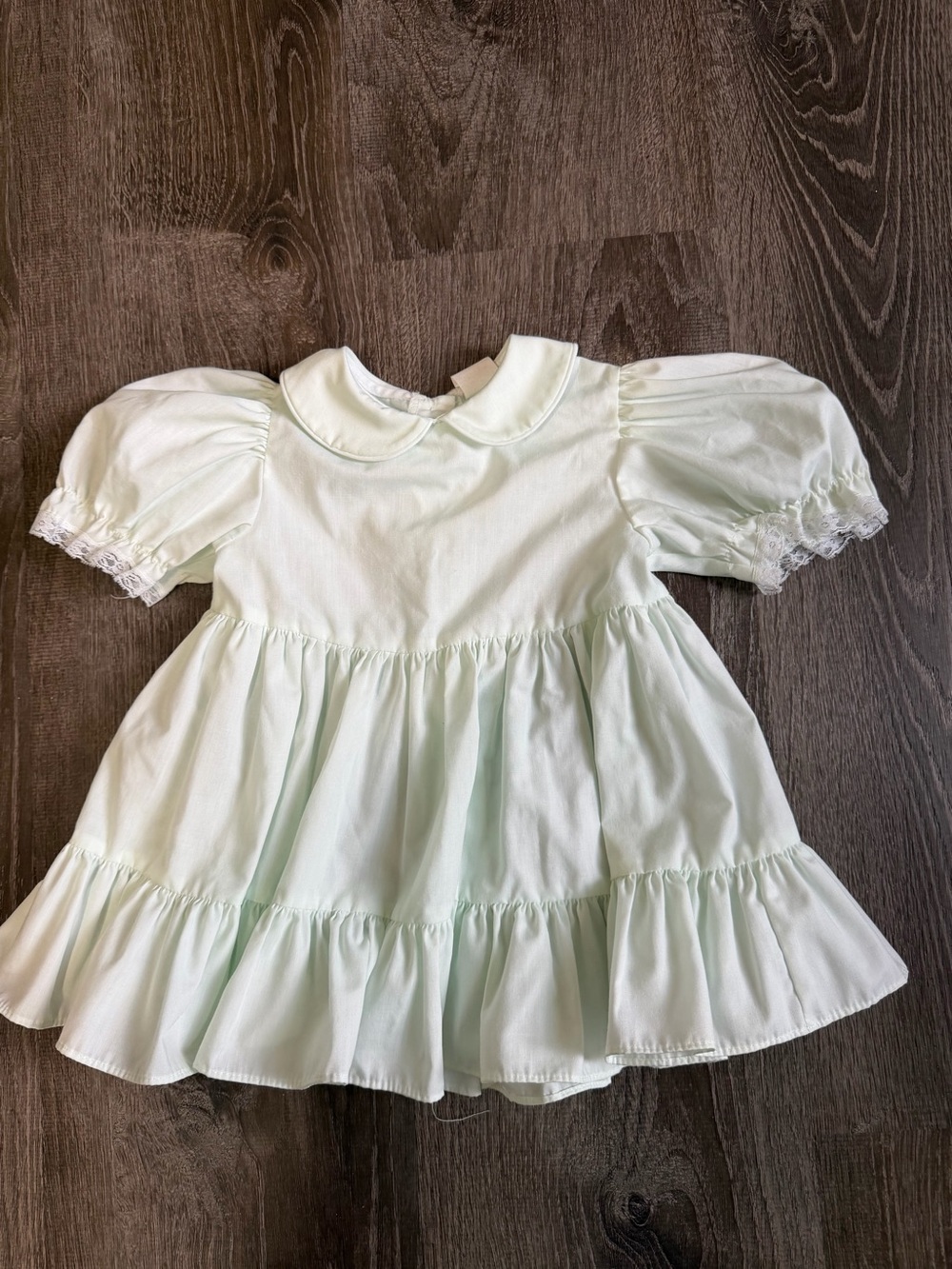 Vintage Bryan Baby Green Dress Size 2T